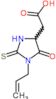 (5-oxo-1-prop-2-en-1-yl-2-thioxoimidazolidin-4-yl)acetic acid