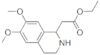 1-Isoquinolineacetic acid, 1,2,3,4-tetrahydro-6,7-dimethoxy-, ethyl ester