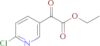 Ethyl 2-chloro-5-pyridylglyoxylate