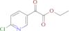 Ethyl 6-chloro-α-oxo-3-pyridineacetate