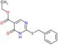 ethyl 2-(benzylsulfanyl)-6-oxo-1,6-dihydropyrimidine-5-carboxylate