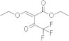 ethyl 2-(ethoxymethylene)-4,4,4-trifluoro-3-oxobu