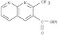 1,8-Naphthyridine-3-carboxylicacid, 2-(trifluoromethyl)-, ethyl ester