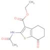 Benzo[b]thiophene-3-carboxylic acid,2-(acetylamino)-4,5,6,7-tetrahydro-7-oxo-, ethyl ester