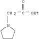 1-Pyrrolidineacetic acid, ethyl ester