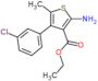 ethyl 2-amino-4-(3-chlorophenyl)-5-methylthiophene-3-carboxylate