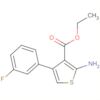 3-Thiophenecarboxylic acid, 2-amino-4-(3-fluorophenyl)-, ethyl ester