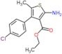 ethyl 2-amino-4-(4-chlorophenyl)-5-methylthiophene-3-carboxylate