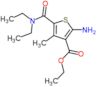 ethyl 2-amino-5-(diethylcarbamoyl)-4-methylthiophene-3-carboxylate