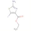 4-Thiazolecarboxylic acid, 2-amino-5-iodo-, ethyl ester