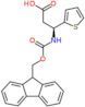 (3S)-3-{[(9H-fluoren-9-ylmethoxy)carbonyl]amino}-3-thiophen-2-ylpropanoic acid