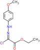 Ethyl 2-chloro-2-[2-(4-methoxyphenyl)hydrazono]acetate