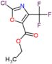 ethyl 2-chloro-4-(trifluoromethyl)-1,3-oxazole-5-carboxylate