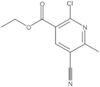 Ethyl 2-chloro-5-cyano-6-methyl-3-pyridinecarboxylate