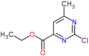 etil 2-cloro-6-metilpirimidina-4-carboxilato