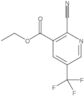 Ethyl 2-cyano-5-(trifluoromethyl)-3-pyridinecarboxylate