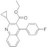 Etil 2-ciclopropil-4-(4-fluorofenil)-chinolil-3-carbossilato