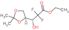 Ethylester der 2-Desoxy-2,2-difluor-4,5-O-(1-methylethyliden)-L-threo-pentonsäure