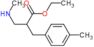 ethyl 2-(methylaminomethyl)-3-(p-tolyl)propanoate