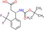 (3S)-3-[(tert-butoxycarbonyl)amino]-3-[2-(trifluoromethyl)phenyl]propanoic acid