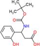 3-[(tert-butoxycarbonyl)amino]-3-(2-hydroxyphenyl)propanoic acid