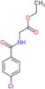 ethyl N-(4-chlorobenzoyl)glycinate