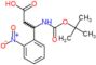 3-[(tert-butoxycarbonyl)amino]-3-(2-nitrophenyl)propanoic acid