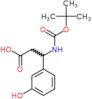 (βR)-β-[[(1,1-Dimethylethoxy)carbonyl]amino]-3-hydroxybenzenepropanoic acid