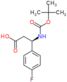 Boc-D-3-Amino-3-(4-fluorophenyl)-propionic acid