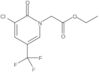 Ethyl 3-chloro-2-oxo-5-(trifluoromethyl)-1(2H)-pyridineacetate