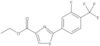 Ethyl 2-[3-fluoro-4-(trifluoromethyl)phenyl]-4-thiazolecarboxylate