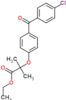 ethyl 2-{4-[(4-chlorophenyl)carbonyl]phenoxy}-2-methylpropanoate
