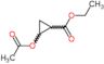 ethyl 2-(acetyloxy)cyclopropanecarboxylate