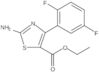 Ethyl 2-amino-4-(2,5-difluorophenyl)-5-thiazolecarboxylate