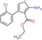 3-Thiophenecarboxylic acid, 2-amino-4-(2-chlorophenyl)-, ethyl ester