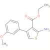 3-Thiophenecarboxylic acid, 2-amino-4-(3-methoxyphenyl)-, ethyl ester