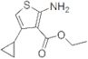 2-AMINO-4-CYCLOPROPYL-THIOPHENE-3-CARBOXYLIC ACID ETHYL ESTER