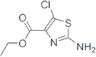 Acide 4-thiazolecarboxylique, 2-amino-5-chloro-, éthylester (9CI)