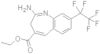 Ethyl 2-amino-8-(perfluoroethyl)-3H-benzo[b]azepine-4-carboxylate
