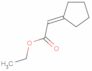 Acetic acid, 2-cyclopentylidene-, ethyl ester