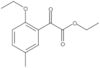 Ethyl 2-ethoxy-5-methyl-α-oxobenzeneacetate