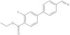 Ethyl 3-fluoro-4′-formyl[1,1′-biphenyl]-4-carboxylate