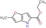 ethyl 2-methyl-4H-furo[3,2-b]pyrrole-5-carboxylate