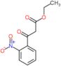 Ethyl 2-nitro-β-oxobenzenepropanoate