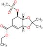 Ethyl (3aR,7R,7aR)-3a,6,7,7a-tetrahydro-2,2-dimethyl-7-[(methylsulfonyl)oxy]-1,3-benzodioxole-5-...