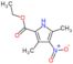 ethyl 3,5-dimethyl-4-nitro-1H-pyrrole-2-carboxylate