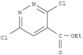 4-Pyridazinecarboxylicacid, 3,6-dichloro-, ethyl ester