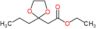 ethyl 2-(2-propyl-1,3-dioxolan-2-yl)acetate