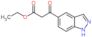 ethyl 3-(1H-indazol-5-yl)-3-oxopropanoate