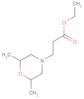 Ethyl 2,6-dimethyl-4-morpholinepropanoate